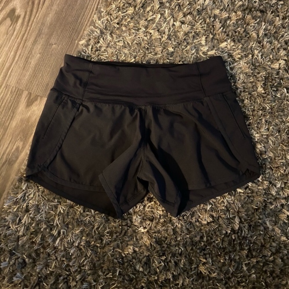 Black Lululemon shorts